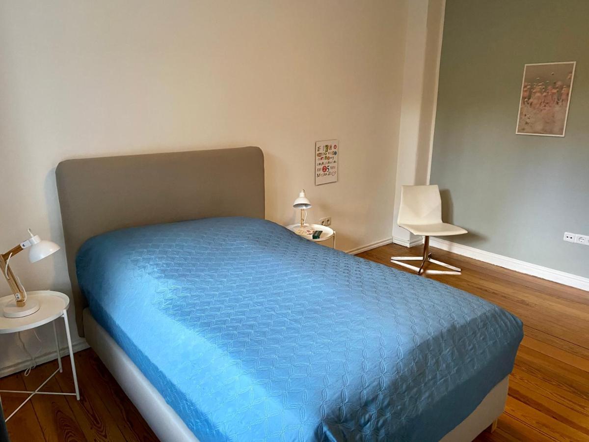 Zentrumsnahe Schoene Altbauwohnung Bis 4 Personen Flensburg Dış mekan fotoğraf